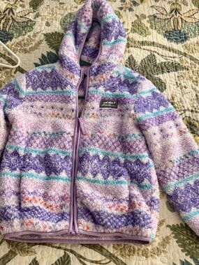 Eddie Bauer Lavender & Purple Sherpa Hoodie for Kids